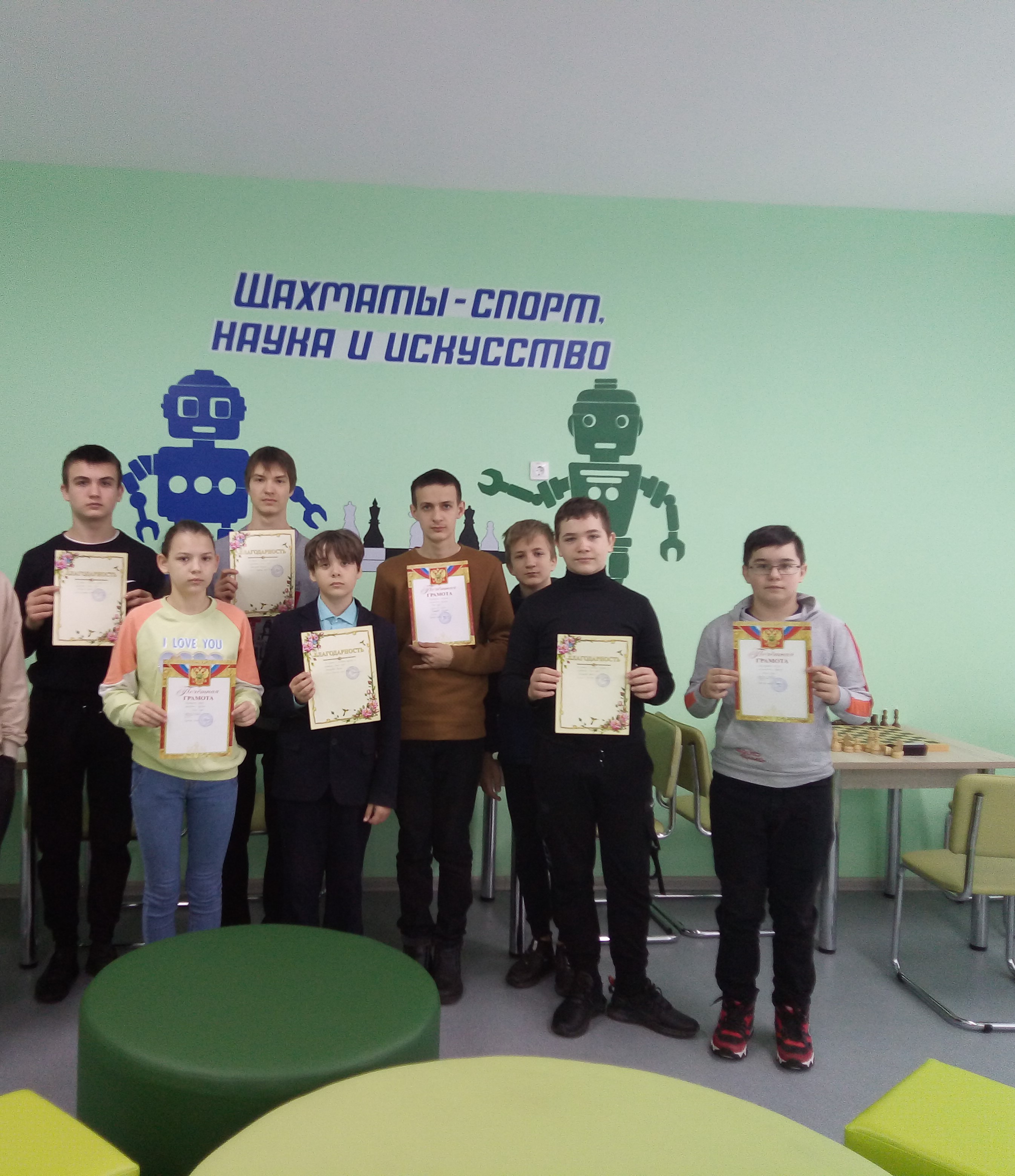 Спортивные соревнования по шахматам «Белая ладья».